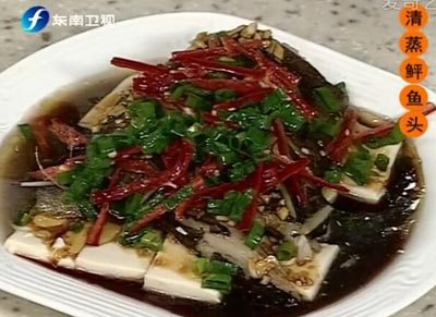 清蒸鲆鱼头食来运转