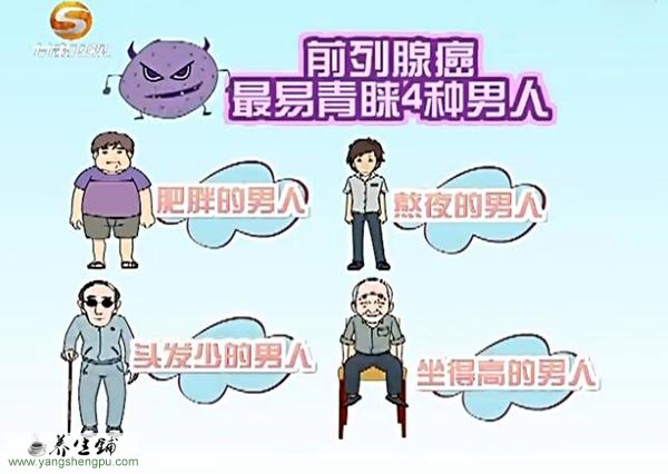 前列腺癌发病率高的男性