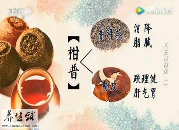 玫瑰柑普茶