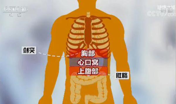 胃疼的部位