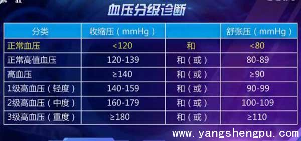 血压分级诊断