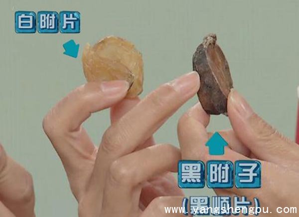 黑附片与白附片